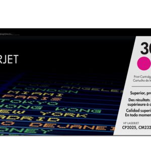 HP 304A COLOR LASERJET CP2025 MAGENTA PRINT TONER CARTRIDGE