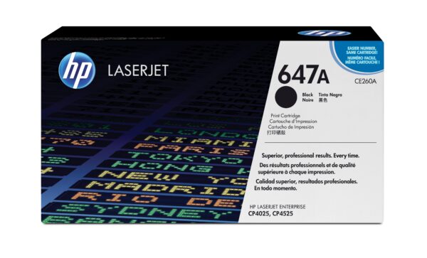 HP 647A BLACK TONER CARTRIDGE