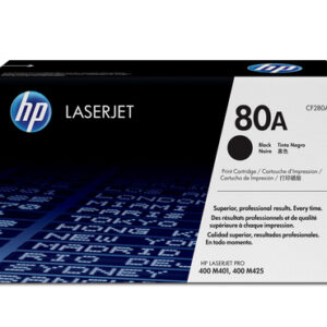 HP 80A BLACK LASERJET TONER CARTRIDGE
