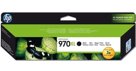 HP 970XL BLACK OFFICEJET INK CARTRIDGE