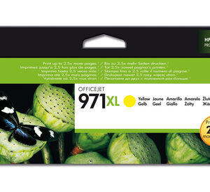 HP 971XL YELLOW OFFICEJET INK CARTRIDGE