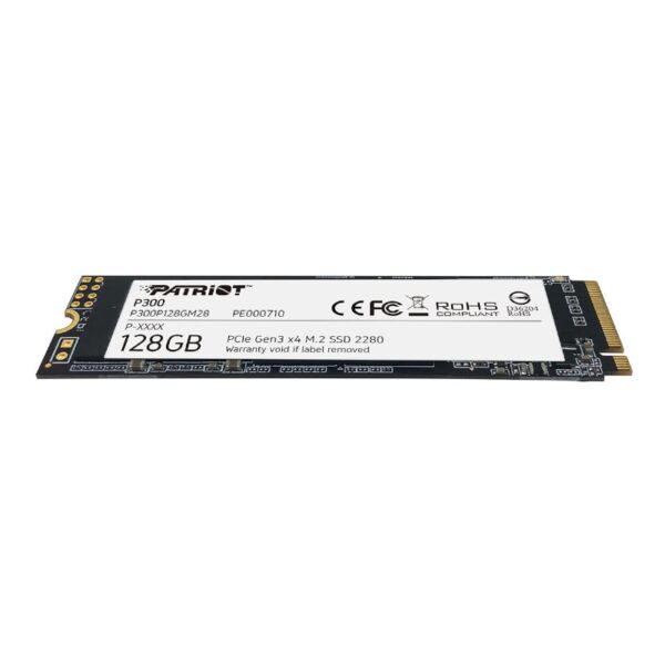 Patriot P300 128GB M.2 PCIe NVMe SSD - Image 3