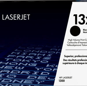 HP 13X HC BLACK TONER CARTRIDGE