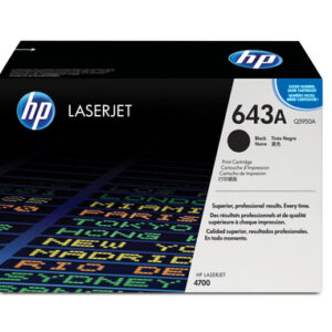 HP 643A BLACK TONER CARTRIDGE