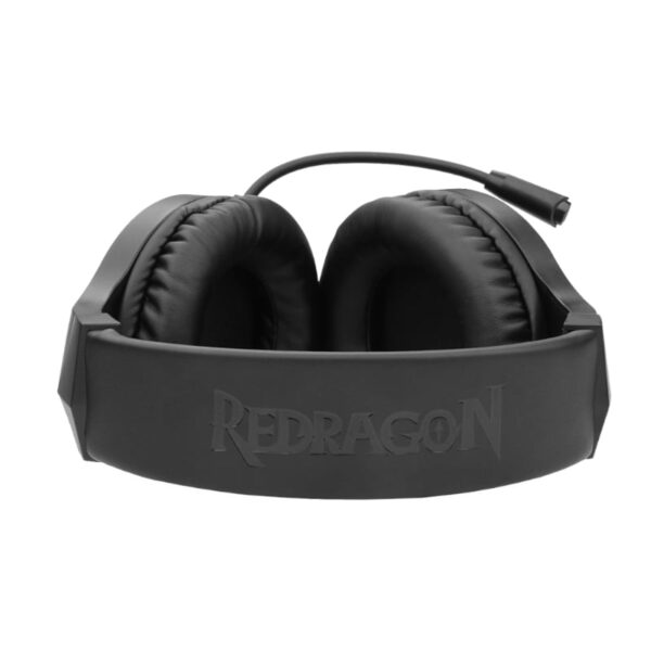 REDRAGON Over-Ear HYLAS Aux (Mic and Headset)|USB (Power Only)_x000D_
RGB Gaming Headset - Black - Image 5