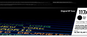 HP 117A BLACK ORIGINAL LASER TONER CARTRIDGE