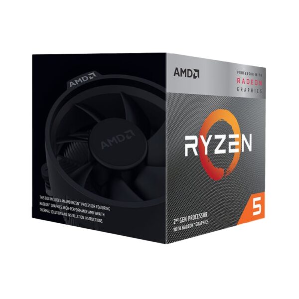 AMD RYZEN 5 3400G 4-Core 3.7GHz AM4 CPU - Image 2