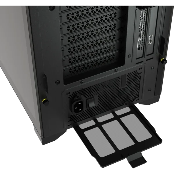 5000X RGB Black Tempered Glass Mid-Tower; 2x 3.5'' |  4x 2.5'' Drive Bays; Up to 360mm Radiator compatible; 3x 120mm fan incl - Image 36