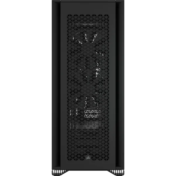 7000D Airflow Black Tempered Glass Mid-Tower; 6x 3.5'' |  4x 2.5'' Drive Bays ; 480mm Radiator Compatible; 3x140mm fan incl - Image 4