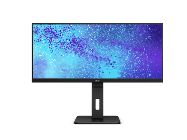 AOC Q34P2  Monitor|34 inch|VA WFHD 2560x1080|HDMI DP|VESA|HAS|Flicker Free;|Low Blue Mode|Hight adjustable - Image 2