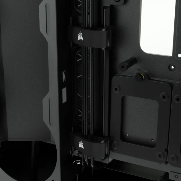5000X RGB Black Tempered Glass Mid-Tower; 2x 3.5'' |  4x 2.5'' Drive Bays; Up to 360mm Radiator compatible; 3x 120mm fan incl - Image 41