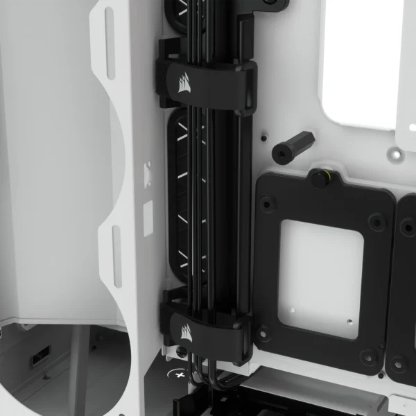 5000X RGB White Tempered Glass Mid-Tower; 2x 3.5'' |  4x 2.5'' Drive Bays; Up to 360mm Radiator compatible; 3x 120mm fan incl - Image 34