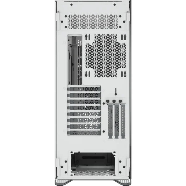 7000D Airflow White Tempered Glass Mid-Tower; 6x 3.5'' |  4x 2.5'' Drive Bays ; 480mm Radiator Compatible; 3x140mm fan incl - Image 15