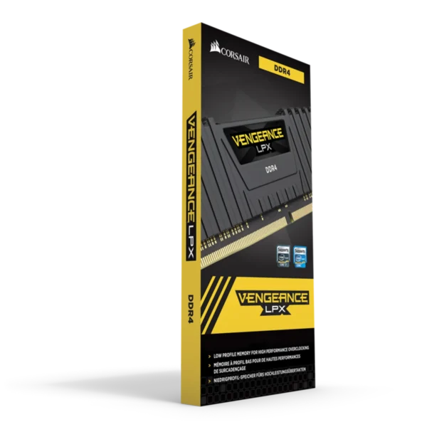 Corsair VENGEANCE® LPX 8GB (1 x 8GB) DDR4 DRAM 3000MHz C16 Memory Module16-20-20-38; 1.2V; Black - Image 4