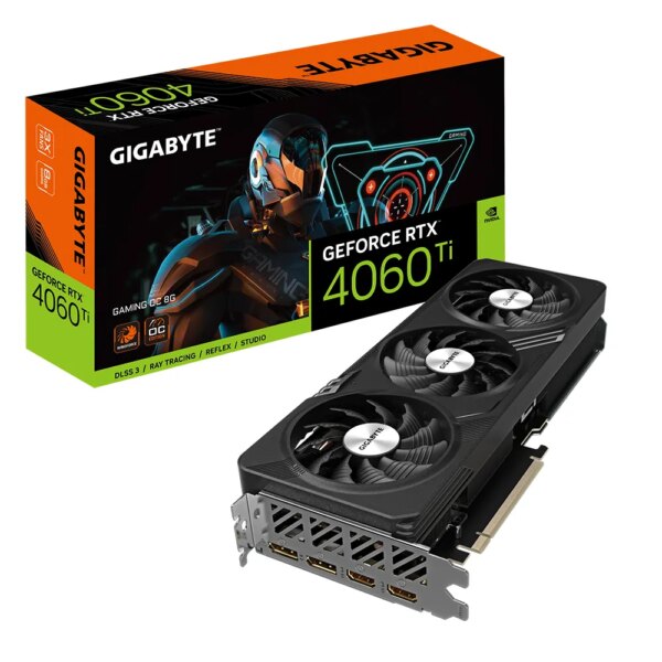 GIGABYTE nVidia GeForce RTX 4060Ti Gaming OC - 8GB GDDR6; 128-Bit Memory Bus; 2x HDMI; 2x DisplayPort; Min 500W PSU - Image 5