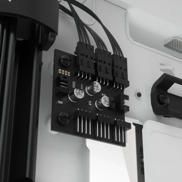 5000X RGB White Tempered Glass Mid-Tower; 2x 3.5'' |  4x 2.5'' Drive Bays; Up to 360mm Radiator compatible; 3x 120mm fan incl - Image 30