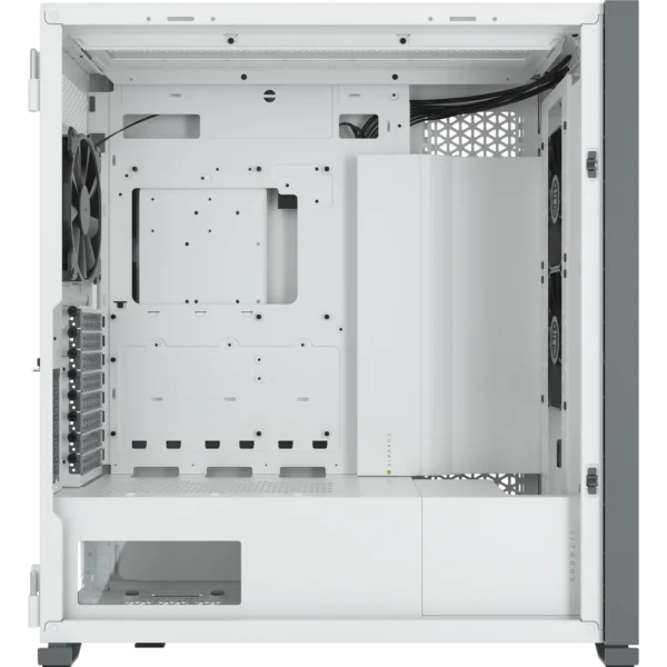 7000D Airflow White Tempered Glass Mid-Tower; 6x 3.5'' |  4x 2.5'' Drive Bays ; 480mm Radiator Compatible; 3x140mm fan incl - Image 8