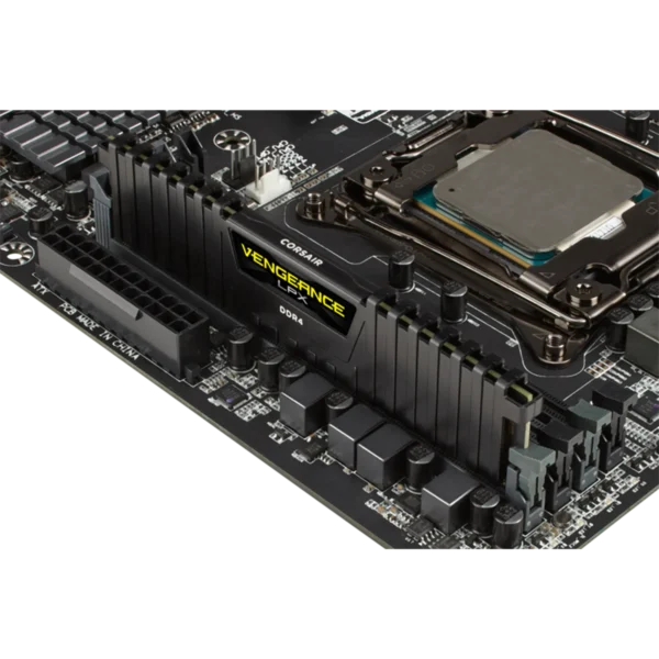 Corsair VENGEANCE® LPX 8GB (1 x 8GB) DDR4 DRAM 3000MHz C16 Memory Module16-20-20-38; 1.2V; Black - Image 7