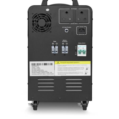 RCT MEGAPOWER 1KVA/1000W UPS INVERTER TROLLEY WITH 1 X 100AH GEL BATTERY (Warranty Electronics- 1 year; Batteries 6 Month)