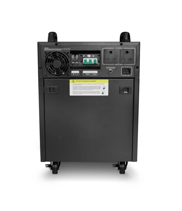 RCT MEGAPOWER 2KVA/2000W INVERTER TROLLEY WITH 2 X 100AH BATTERIES  (Warranty Electronics- 1 year; Batteries 6 Month)