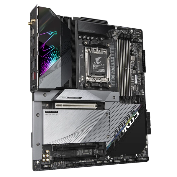 GIGABYTE Motherboard Aorus AMD X670 Master Chipset for AMD AM5; 4x DDR5; 4x M2; HDMI/DP; EATX - Image 7