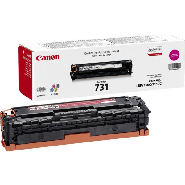 CANON-TONER-CRG 731 M-LBP7100CN / LBP7110CW / MF8230CN / MF8280CW / MF623CN / MF628CW - YIELD 1 500