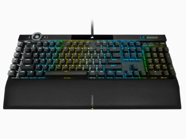 Corsair K100 RGB Optical-Mechanical Wired CORSAIR OPX Switch Keyboard with RGB Backlighting – Black. - Image 27