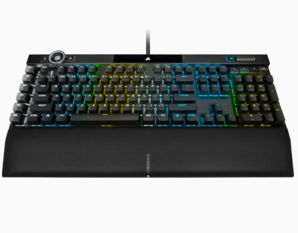 Corsair K100 RGB Optical-Mechanical Wired CORSAIR OPX Switch Keyboard with RGB Backlighting – Black. - Image 55