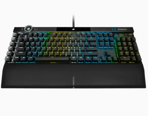 Corsair K100 RGB Optical-Mechanical Wired CORSAIR OPX Switch Keyboard with RGB Backlighting – Black. - Image 32