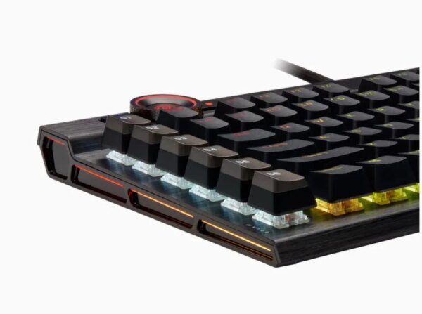 Corsair K100 RGB Optical-Mechanical Wired CORSAIR OPX Switch Keyboard with RGB Backlighting – Black. - Image 56