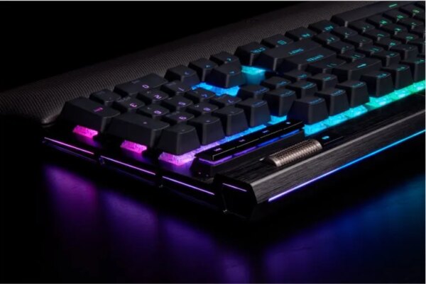Corsair K100 RGB Optical-Mechanical Wired CORSAIR OPX Switch Keyboard with RGB Backlighting – Black. - Image 52