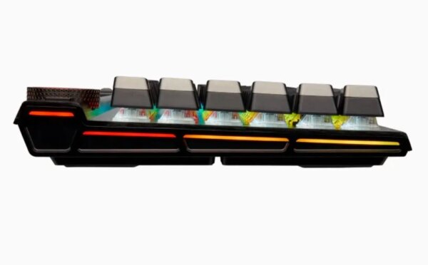 Corsair K100 RGB Optical-Mechanical Wired CORSAIR OPX Switch Keyboard with RGB Backlighting – Black. - Image 21