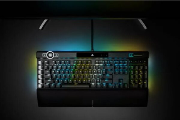 Corsair K100 RGB Optical-Mechanical Wired CORSAIR OPX Switch Keyboard with RGB Backlighting – Black. - Image 53