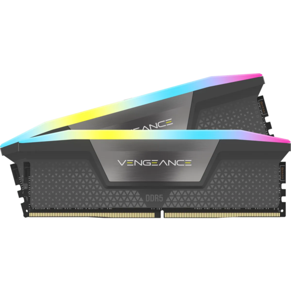 Corsair VENGEANCE RGB DDR5 64GB (2x32GB) DDR5 5200 CL40-40-40-77 1.25V AMD EXPO & Intel XMP - Grey. - Image 16