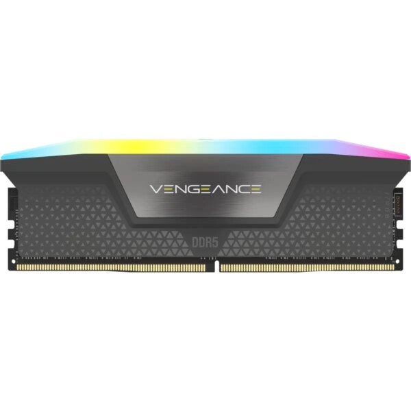 Corsair VENGEANCE RGB DDR5 64GB (2x32GB) DDR5 5200 CL40-40-40-77 1.25V AMD EXPO & Intel XMP - Grey. - Image 13