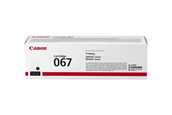 CANON 067 TONER CARTRIDGE (BLACK)