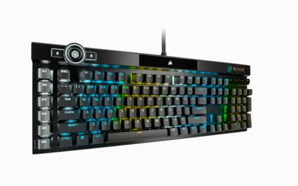 Corsair K100 RGB Mechanical Wired CHERRY MX SPEED Switch Keyboard with RGB Backlighting – Black. - Image 24
