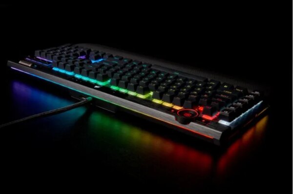 Corsair K100 RGB Mechanical Wired CHERRY MX SPEED Switch Keyboard with RGB Backlighting – Black. - Image 35