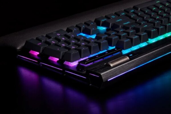Corsair K100 RGB Mechanical Wired CHERRY MX SPEED Switch Keyboard with RGB Backlighting – Black. - Image 38