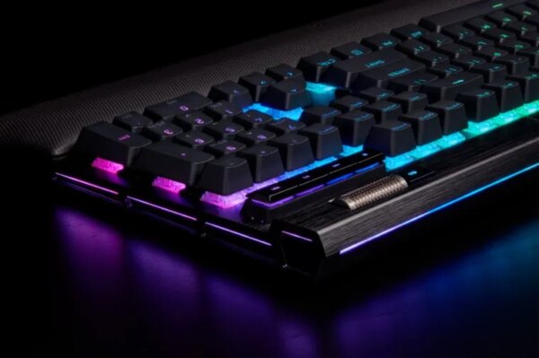 Corsair K100 RGB Mechanical Wired CHERRY MX SPEED Switch Keyboard with RGB Backlighting – Black. - Image 29
