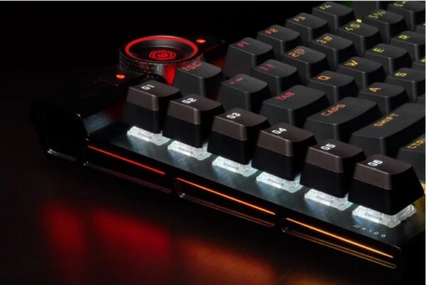 Corsair K100 RGB Mechanical Wired CHERRY MX SPEED Switch Keyboard with RGB Backlighting – Black. - Image 47