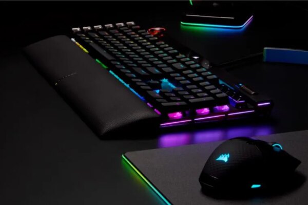 Corsair K100 RGB Mechanical Wired CHERRY MX SPEED Switch Keyboard with RGB Backlighting – Black. - Image 48