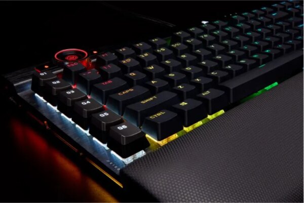 Corsair K100 RGB Mechanical Wired CHERRY MX SPEED Switch Keyboard with RGB Backlighting – Black. - Image 31