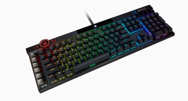 Corsair K100 RGB Mechanical Wired CHERRY MX SPEED Switch Keyboard with RGB Backlighting – Black. - Image 33