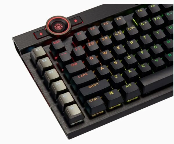 Corsair K100 RGB Mechanical Wired CHERRY MX SPEED Switch Keyboard with RGB Backlighting – Black. - Image 26