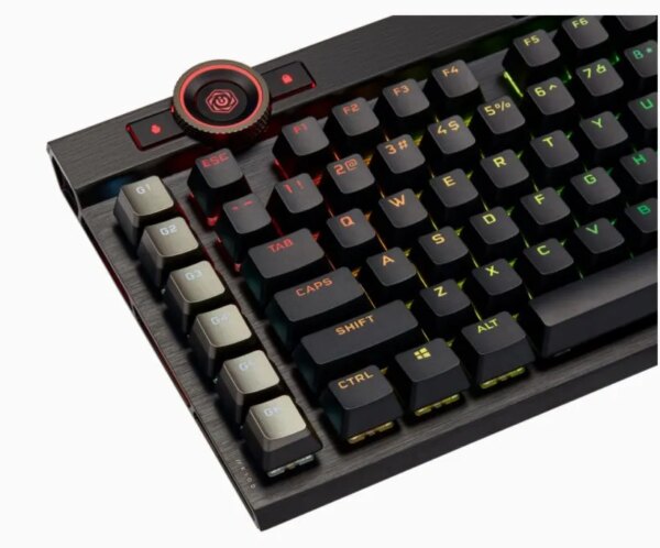 Corsair K100 RGB Mechanical Wired CHERRY MX SPEED Switch Keyboard with RGB Backlighting – Black. - Image 36