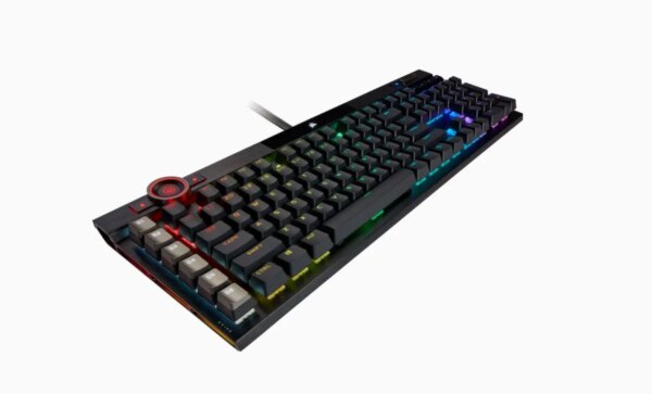 Corsair K100 RGB Mechanical Wired CHERRY MX SPEED Switch Keyboard with RGB Backlighting – Black. - Image 32