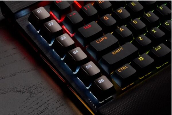 Corsair K100 RGB Mechanical Wired CHERRY MX SPEED Switch Keyboard with RGB Backlighting – Black. - Image 49