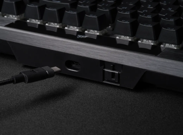 Corsair K70 RGB PRO Mechanical Gaming Keyboard - CHERRY MX SPEED Silver Keyswitches - Black - Image 10