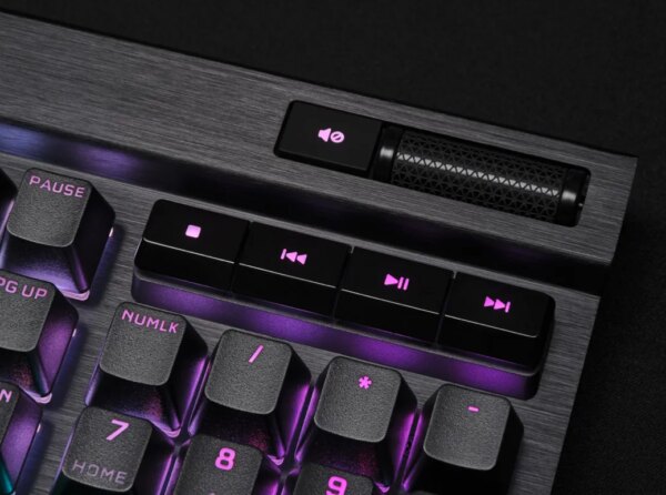 Corsair K70 RGB PRO Mechanical Gaming Keyboard - CHERRY MX SPEED Silver Keyswitches - Black - Image 33